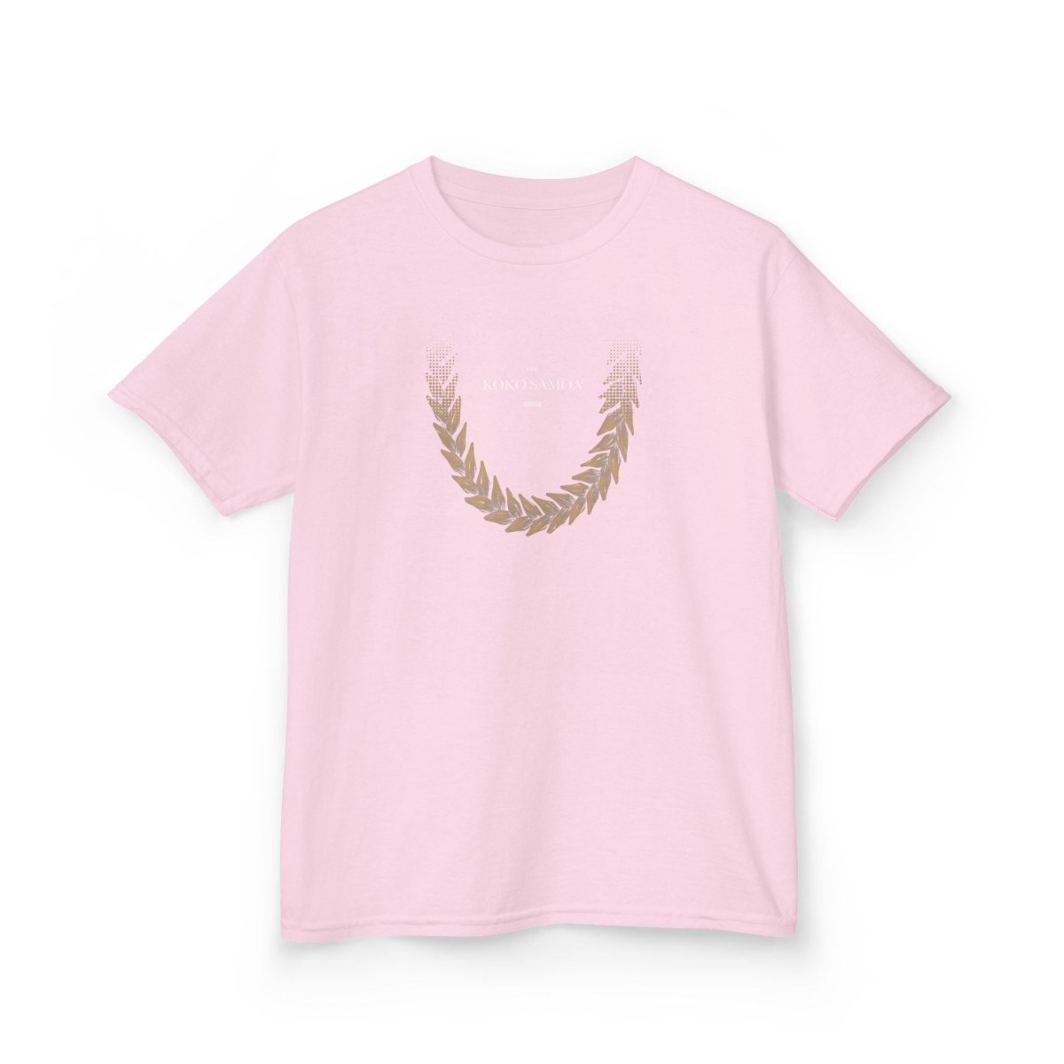 Ula Fala Brown kids tee, The Koko Samoa