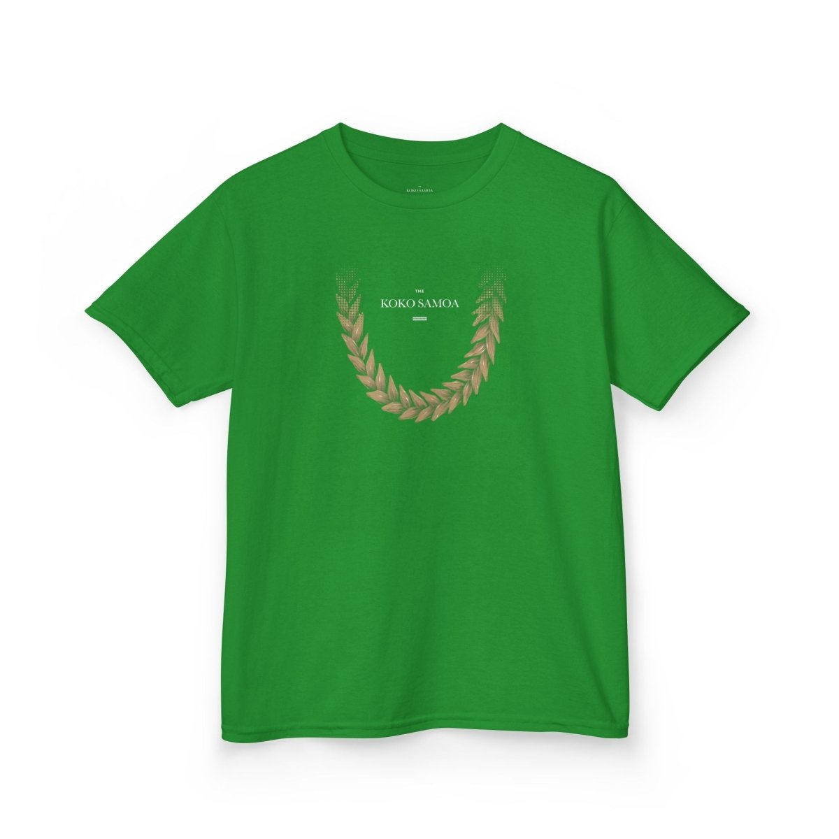 Ula Fala Brown kids tee, The Koko Samoa