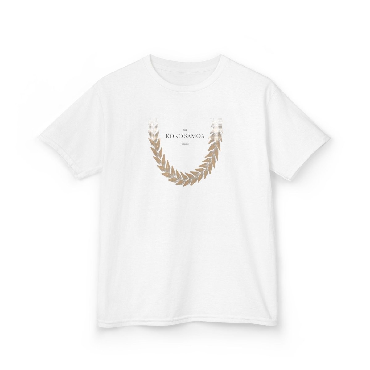 Kids Heavy Cotton Tee - Ula Fala Brown - USA - The Koko Samoa