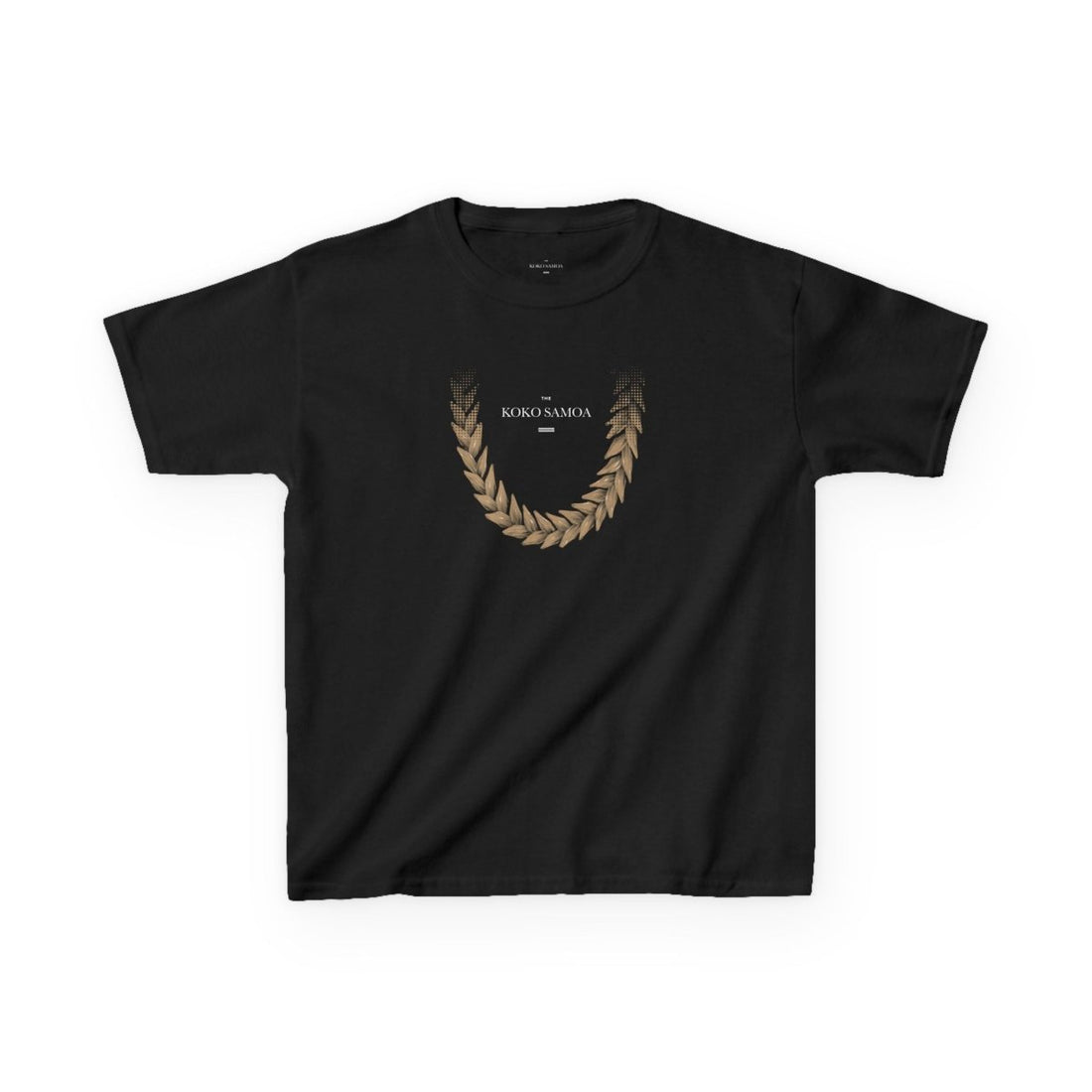 Kids Heavy Cotton Tee - Ula Fala Brown - USA - The Koko Samoa