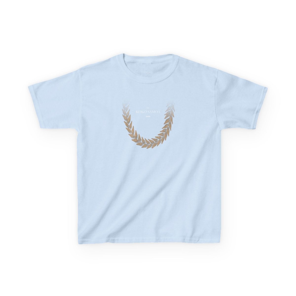 Kids Heavy Cotton Tee - Ula Fala Brown - USA - The Koko Samoa
