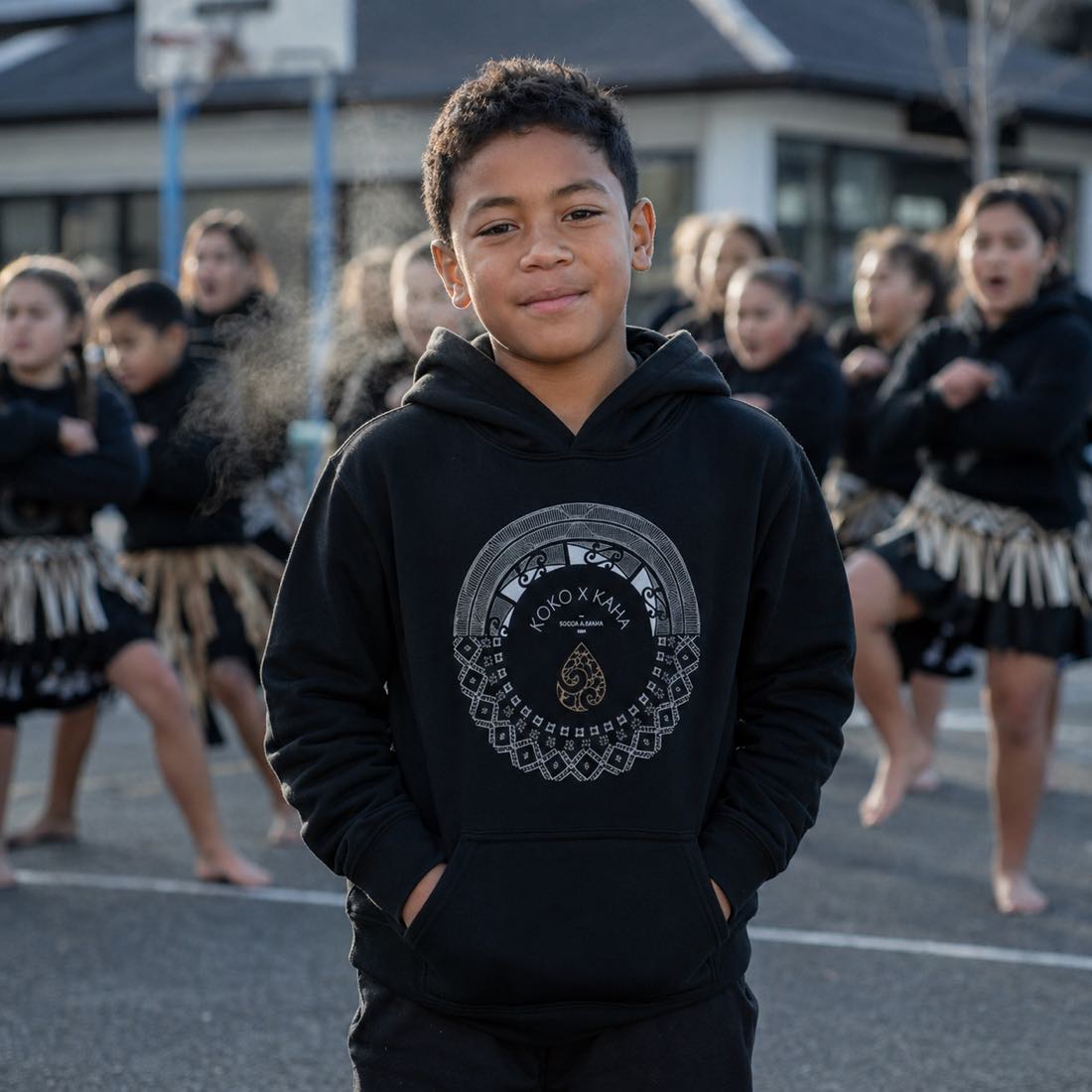 Kids Hoodie - PasifikaOne Aotearoa Samoa - AU/NZ/USA - The Koko Samoa