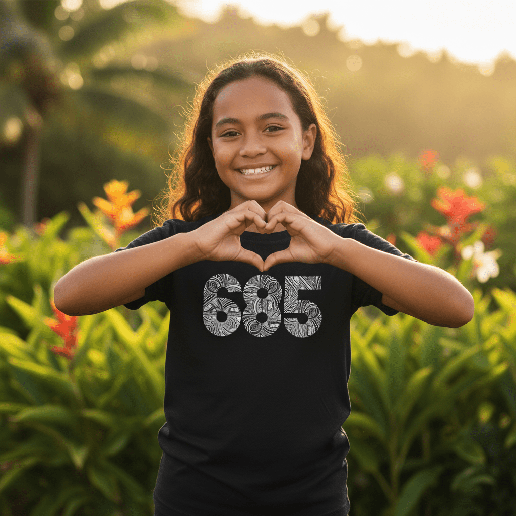 Kids Tee - 685 - AU/NZ/USA - The Koko Samoa