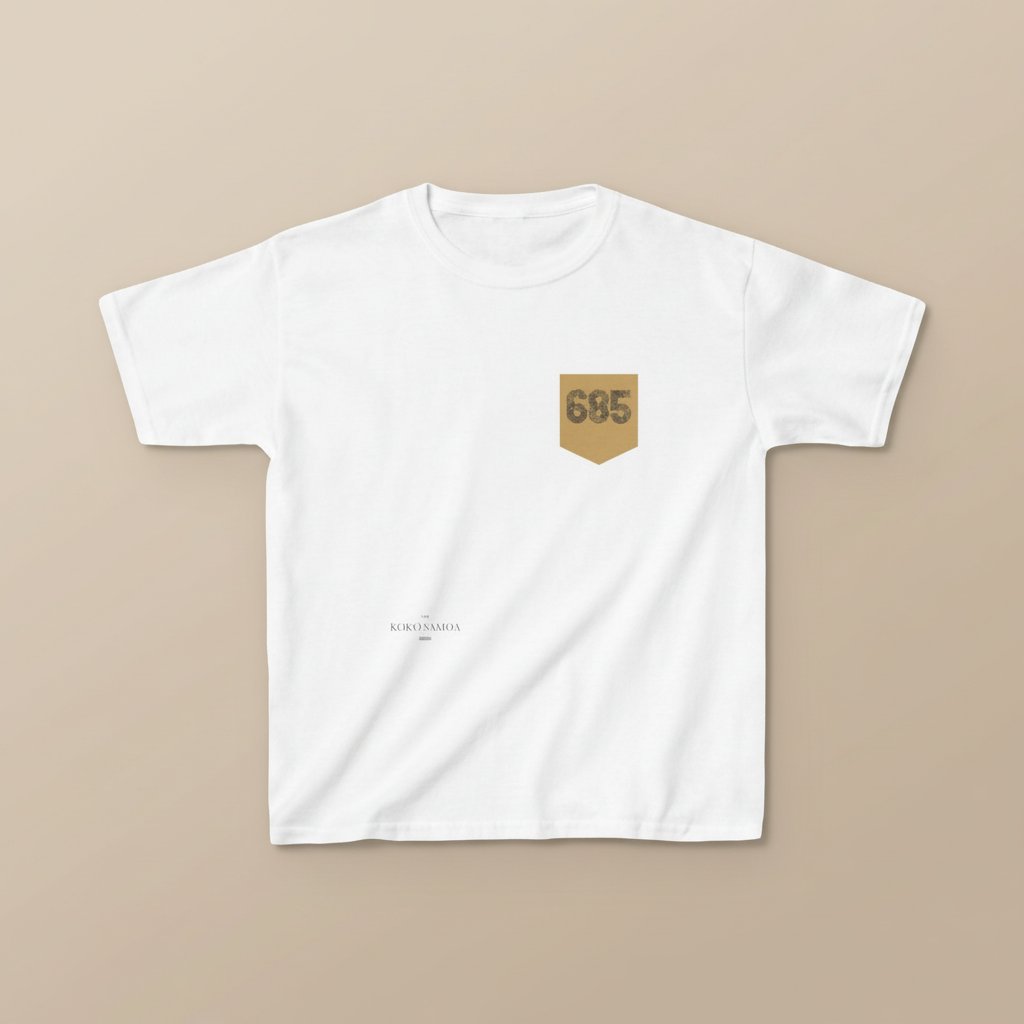 685 Pocket kids tee, The Koko Samoa
