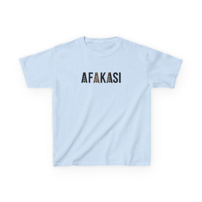 Kids Unisex Cotton Tee - Afakasi - USA - The Koko Samoa