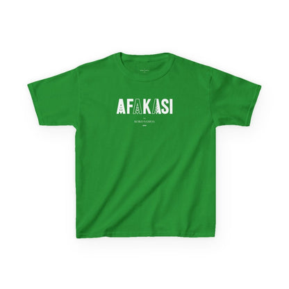 Kids Unisex Cotton Tee - Afakasi - USA - The Koko Samoa