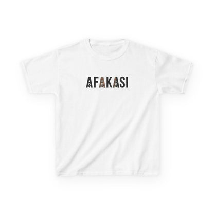 Kids Unisex Cotton Tee - Afakasi - USA - The Koko Samoa