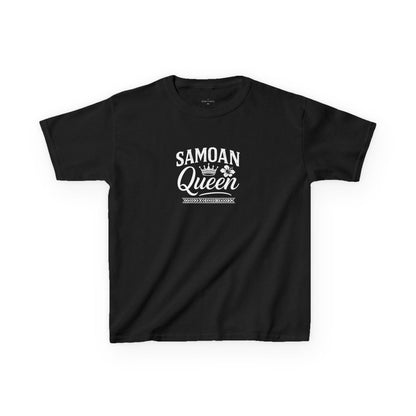 Kids Unisex Cotton Tee - Samoan Queen - USA - The Koko Samoa