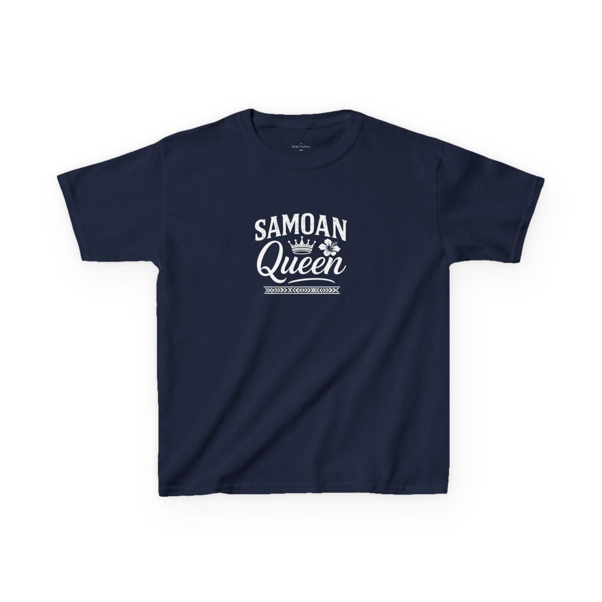 Kids Unisex Cotton Tee - Samoan Queen - USA - The Koko Samoa