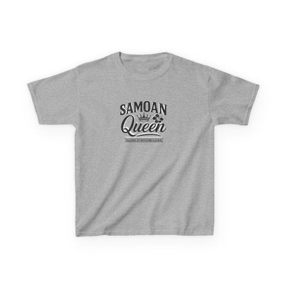 Kids Unisex Cotton Tee - Samoan Queen - USA - The Koko Samoa
