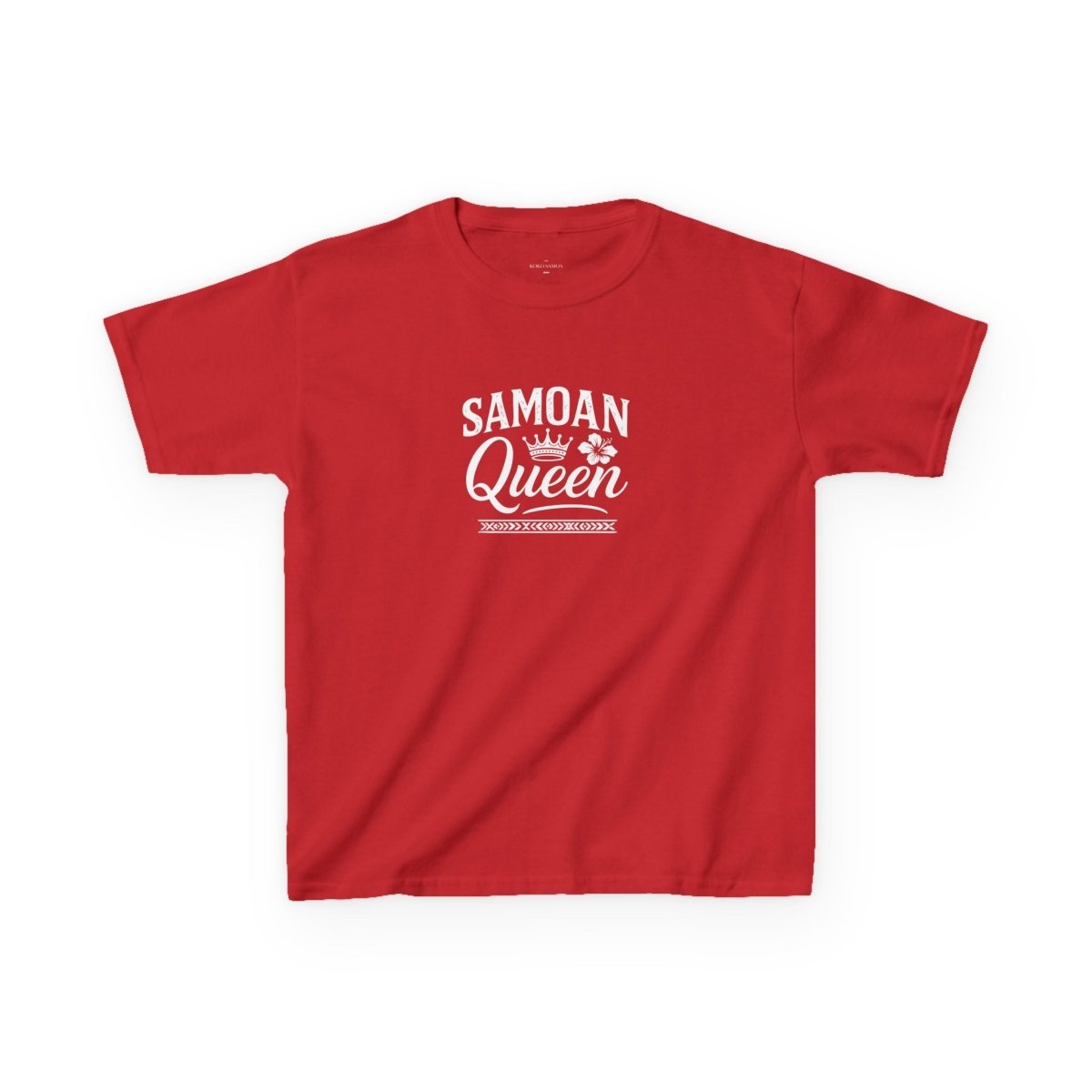 Kids Unisex Cotton Tee - Samoan Queen - USA - The Koko Samoa