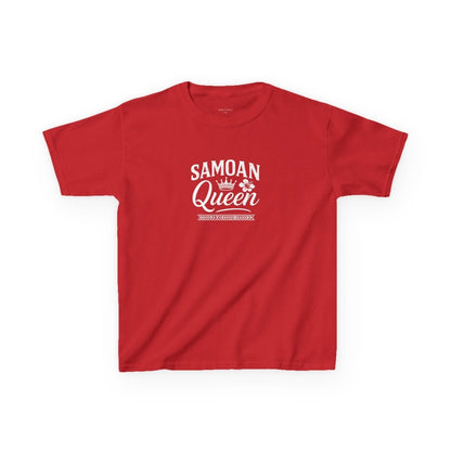 Kids Unisex Cotton Tee - Samoan Queen - USA - The Koko Samoa