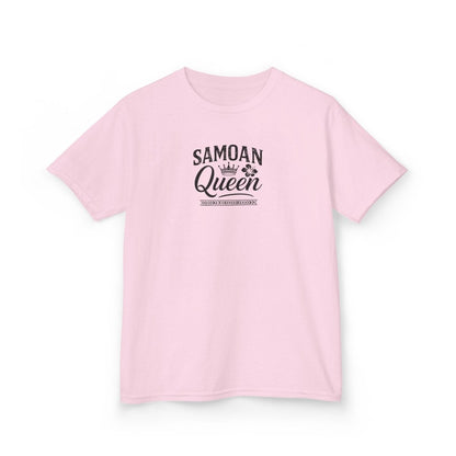 Kids Unisex Cotton Tee - Samoan Queen - USA - The Koko Samoa
