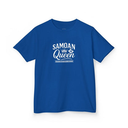 Kids Unisex Cotton Tee - Samoan Queen - USA - The Koko Samoa
