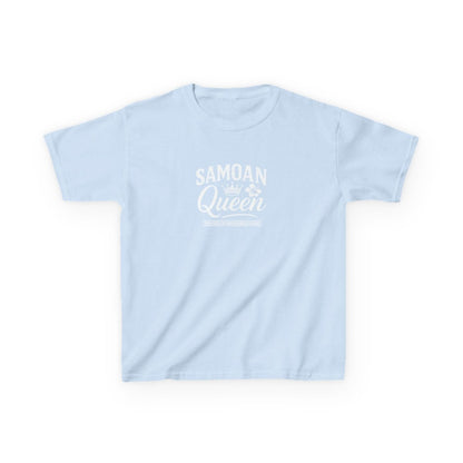 Kids Unisex Cotton Tee - Samoan Queen - USA - The Koko Samoa