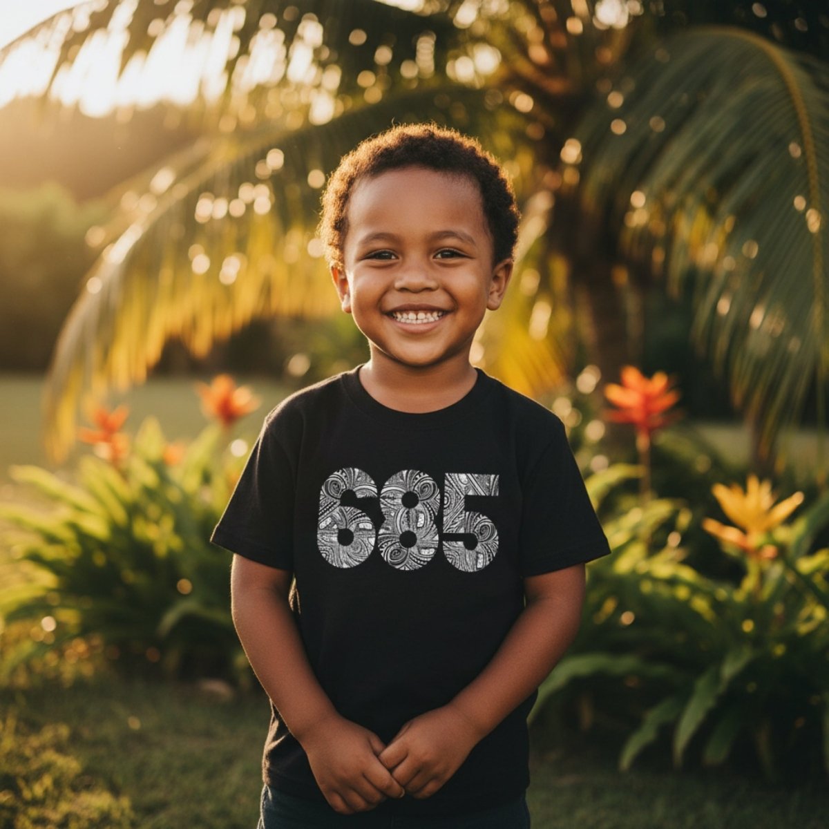 685 kids tee, The Koko Samoa
