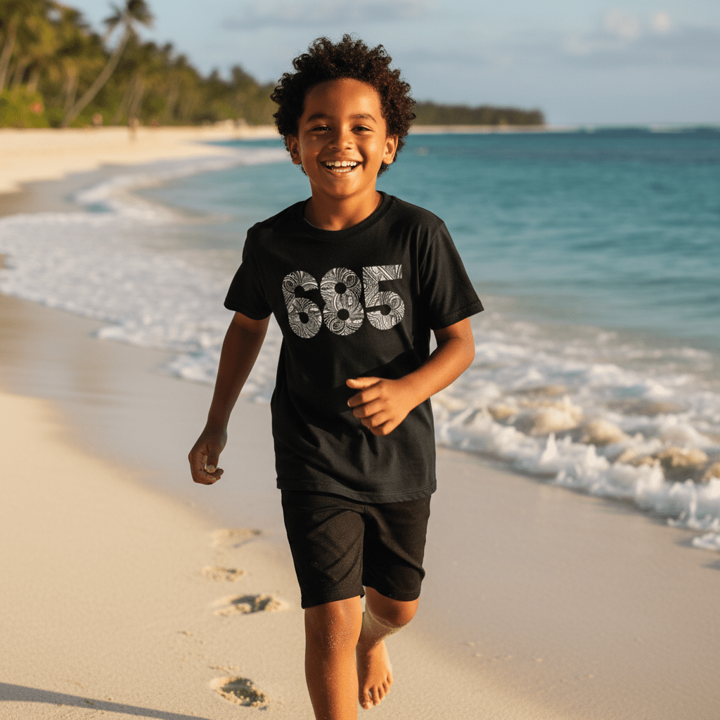 685 kids tee, The Koko Samoa