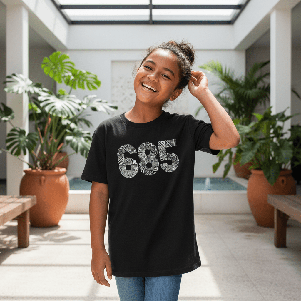 685 kids tee, The Koko Samoa