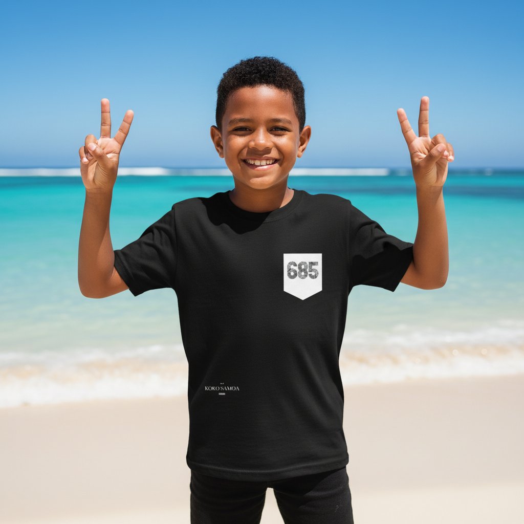 Brand Classic kids tee, The Koko Samoa