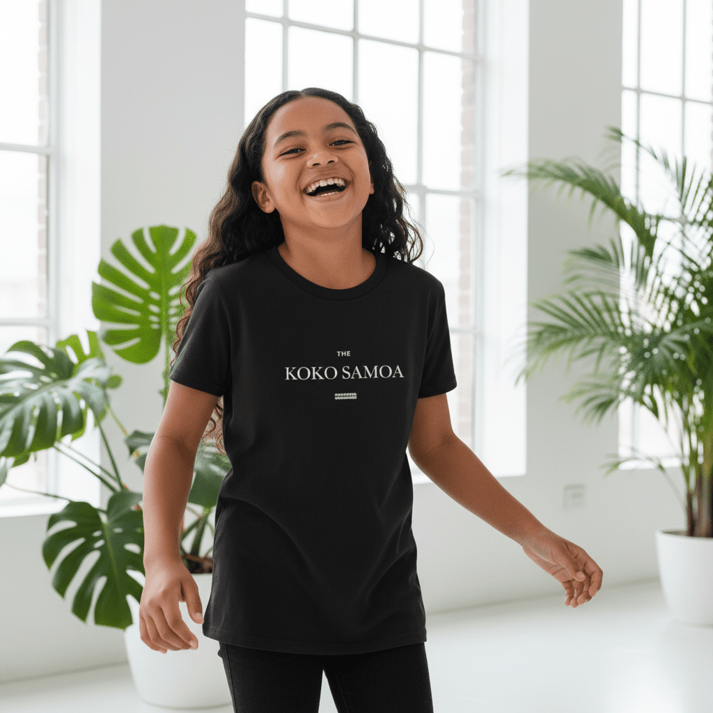 Brand Classic kids tee, The Koko Samoa
