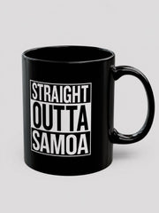 LimaLuxe™ 11oz Mug - Straight Outta Samoa - USA - The Koko Samoa