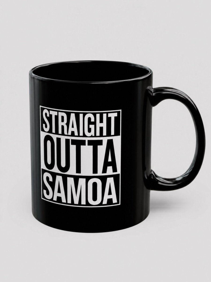 LimaLuxe™ 11oz Mug - Straight Outta Samoa - USA - The Koko Samoa