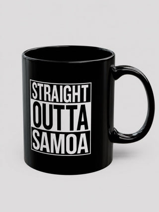 LimaLuxe™ 11oz Mug - Straight Outta Samoa - USA - The Koko Samoa