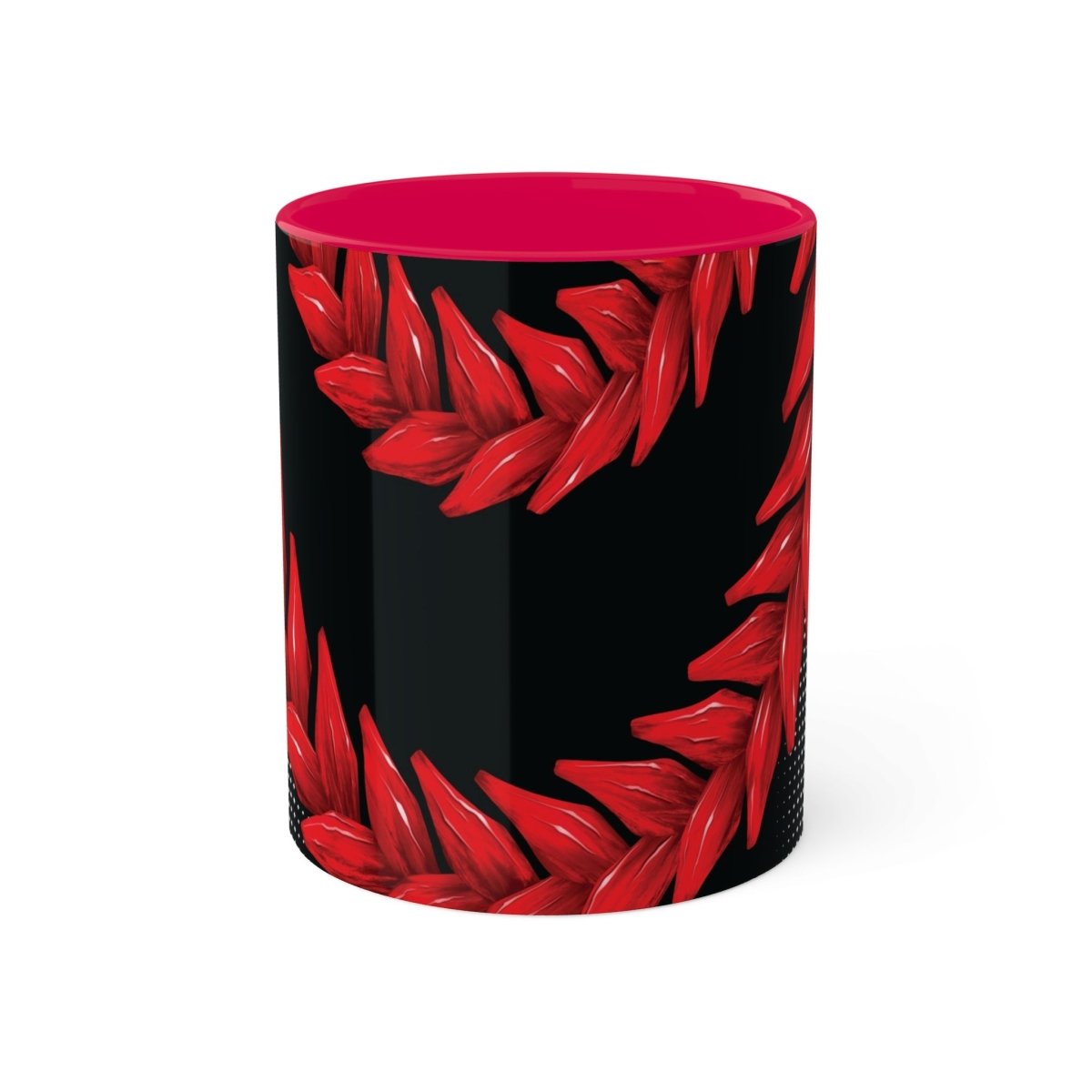 LimaLuxe™ 11oz Ula Fala mug by Imagine Your Photos featuring vibrant Samoa-inspired design on ceramic mug.