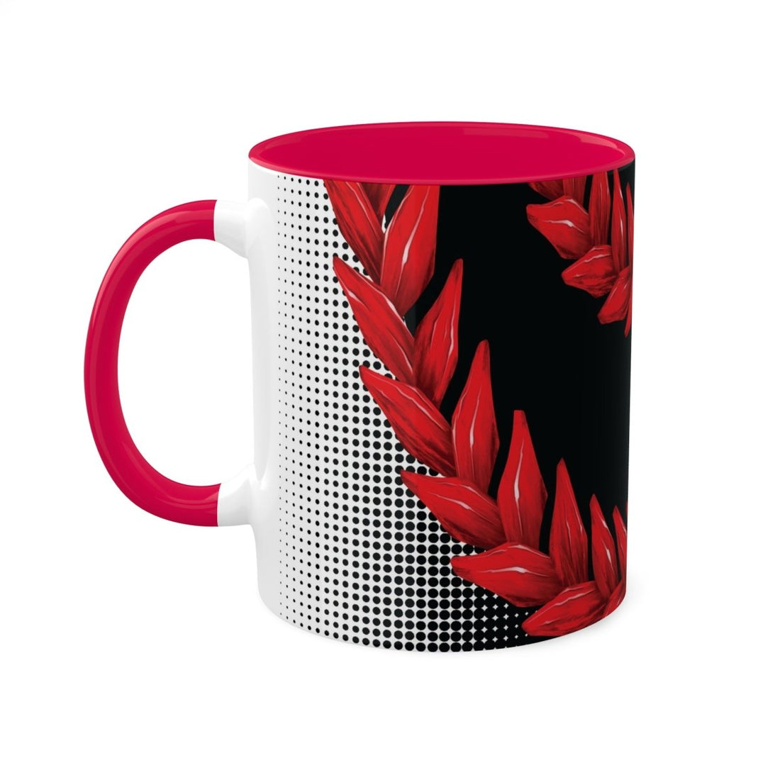 LimaLuxe™ 11oz Ula Fala USA mug featuring vibrant design, perfect for everyday use.