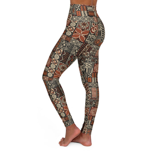 High Waisted Yoga Leggings - Elei - USA - The Koko Samoa