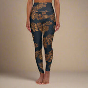 IslandRise High Waisted Leggings - Fagaloa Twilight - USA - The Koko Samoa