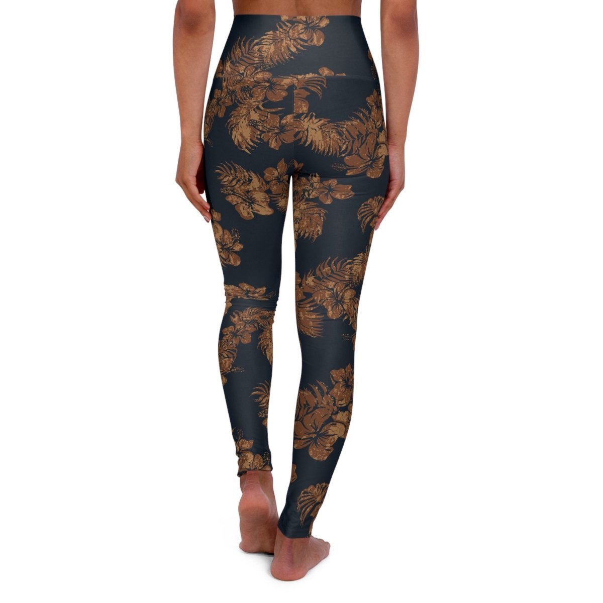 Miami Sublimation IslandRise high-waisted leggings in Fagaloa Twilight with vibrant sunset-inspired design, perfect for active wear.