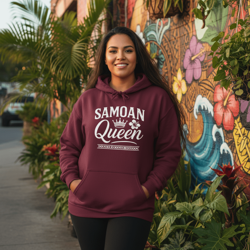 Samoan Queen hoodie, The Koko Samoa