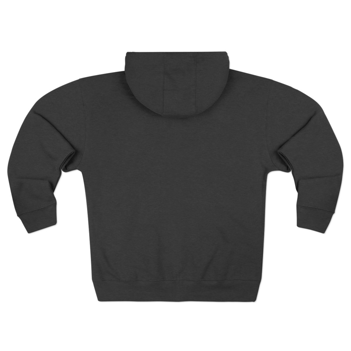 Black unisex zip hoodie by Monster Digital, AFAKASI brand, featuring a comfortable fit and casual style.