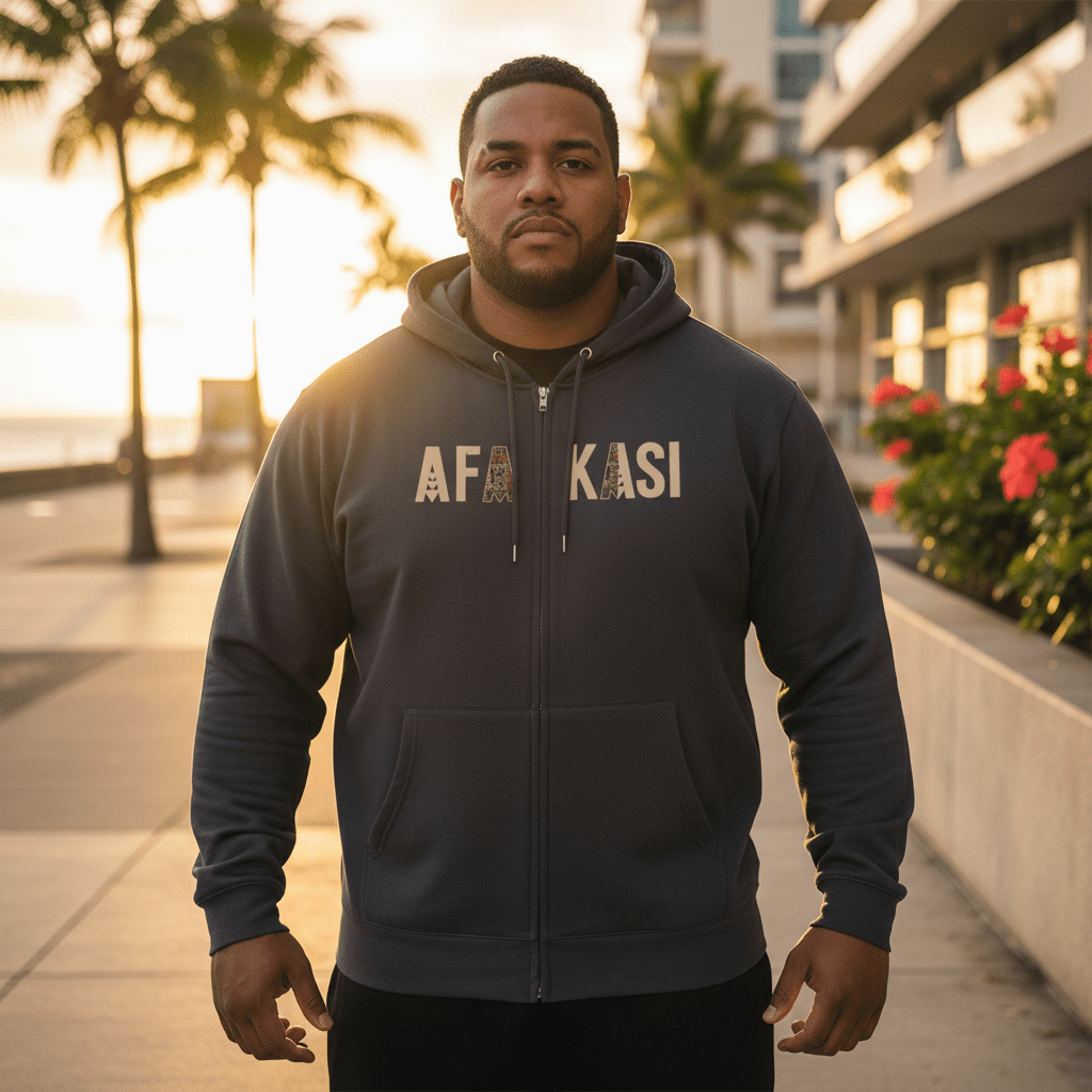 Black unisex zip hoodie by Monster Digital featuring a comfortable fit and casual style, ideal for everyday wear.