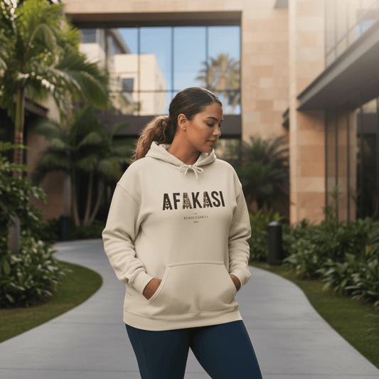 IslandHeavy™ Hoodie – Plus 2XL - 5XL – Afakasi - USA - The Koko Samoa