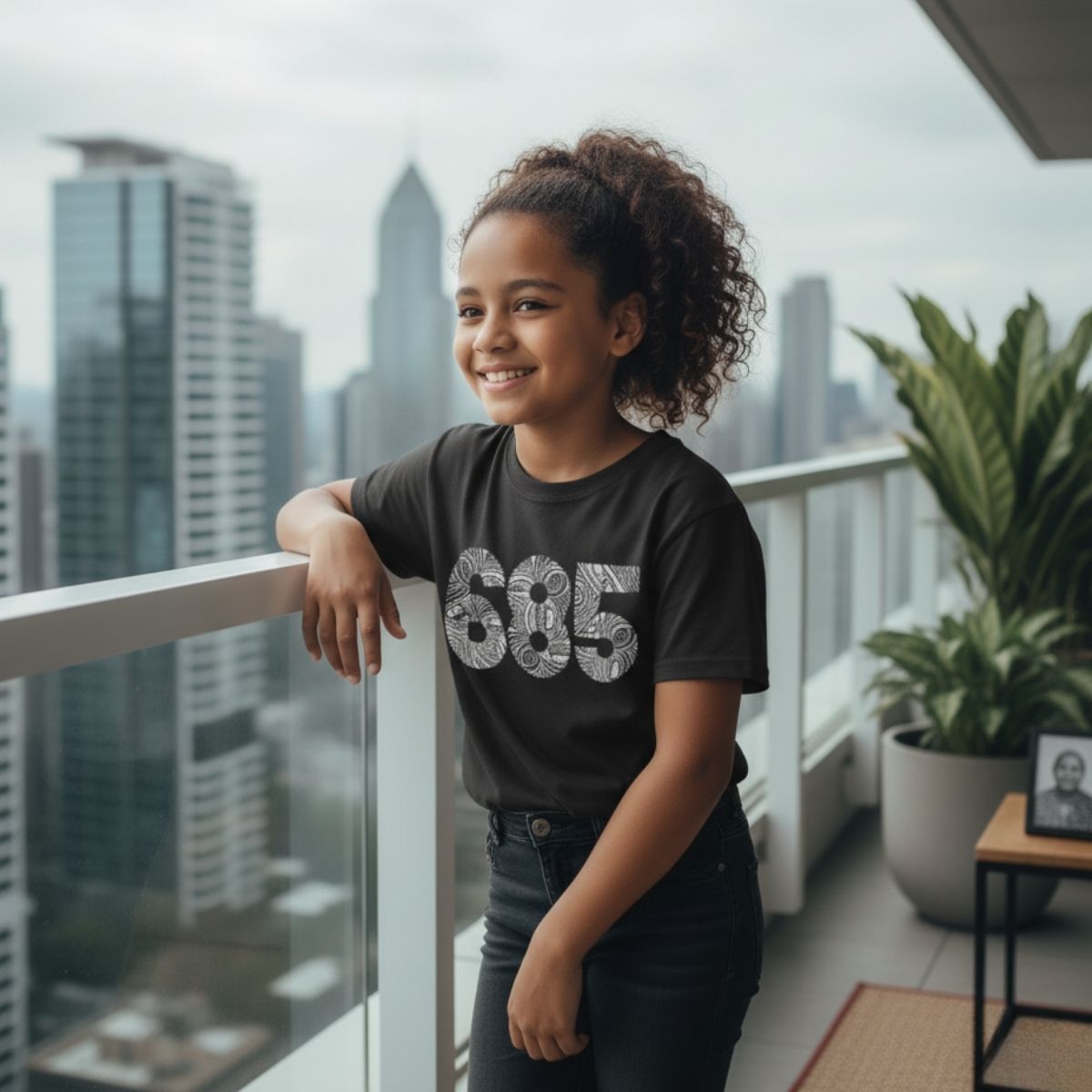 685 kids tee, The Koko Samoa