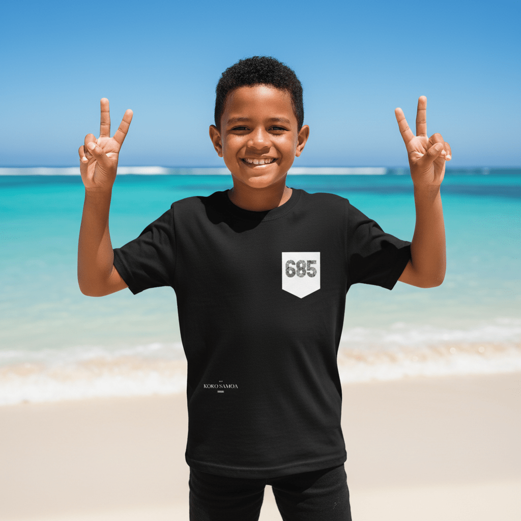 685 Pocket kids tee, The Koko Samoa