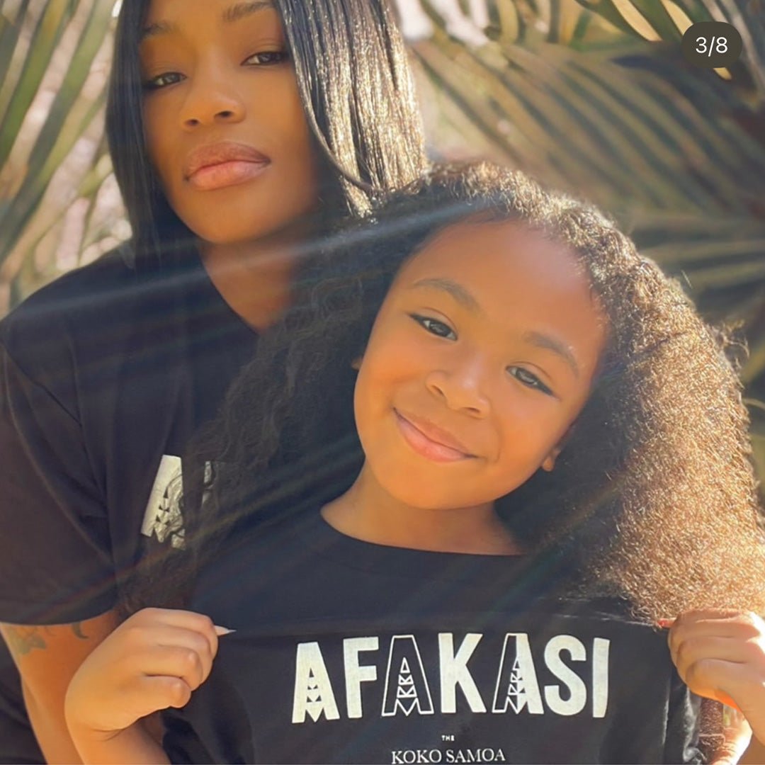 Afakasi kids tee, The Koko Samoa