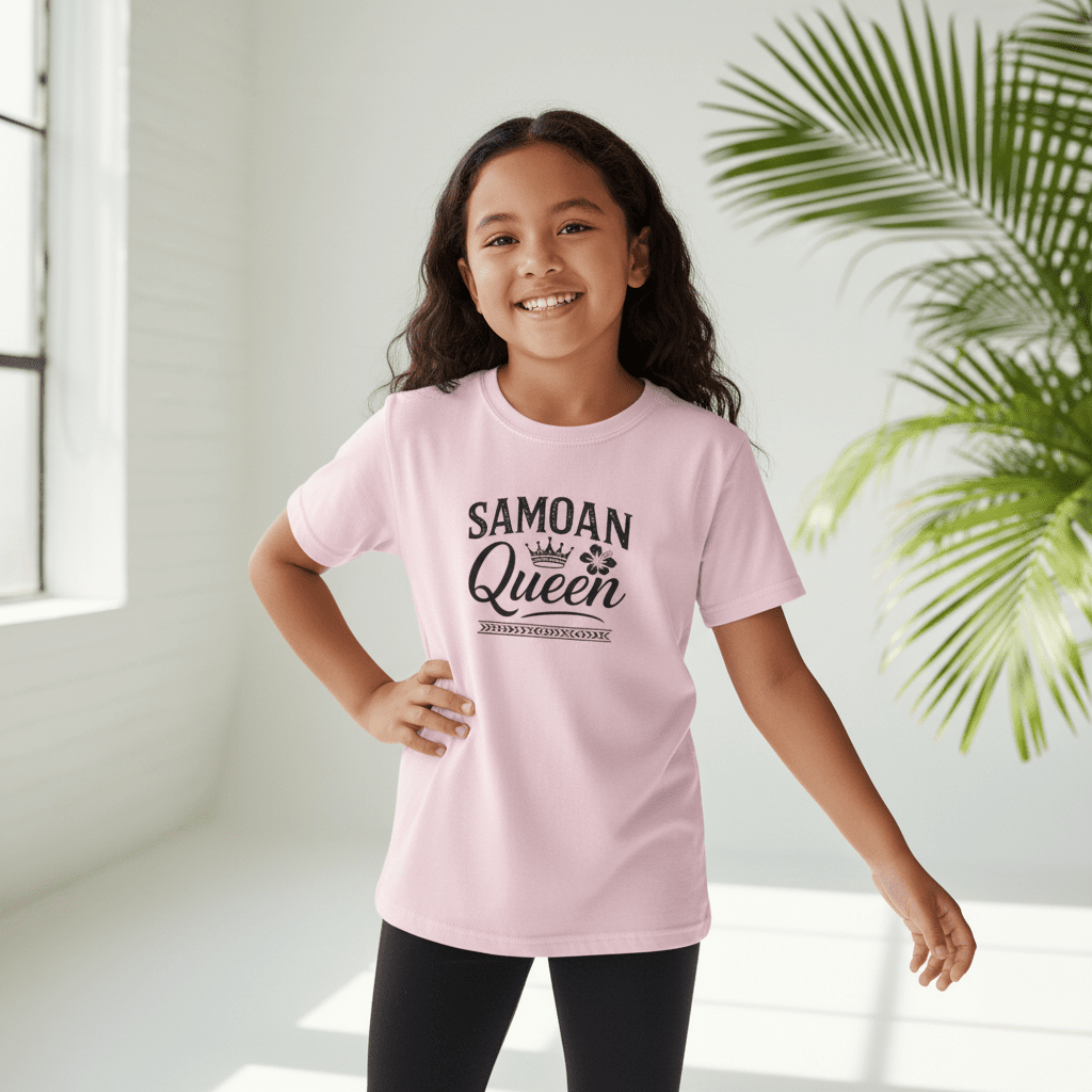 Samoan Queen kids tee, The Koko Samoa