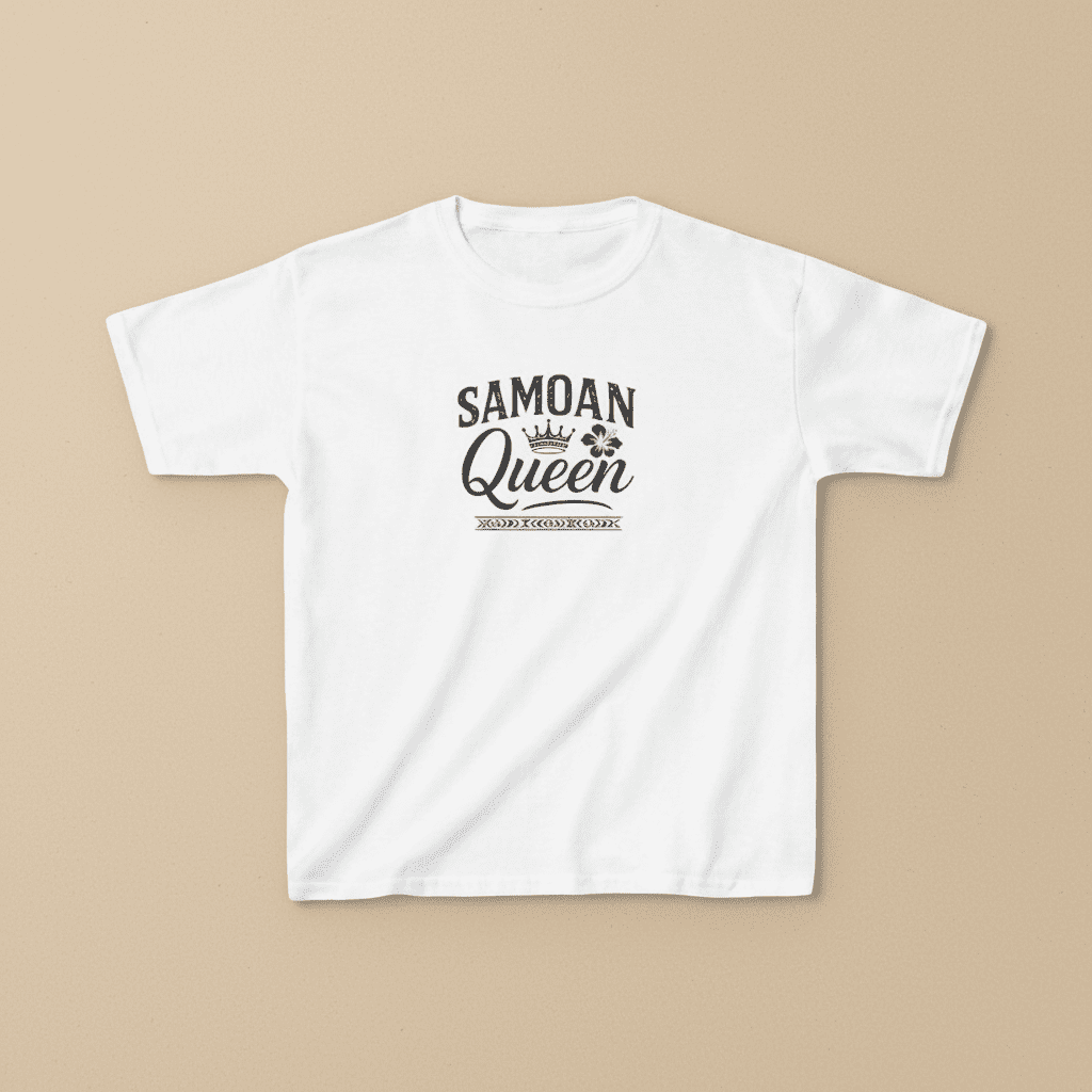 Samoan Queen kids tee, The Koko Samoa
