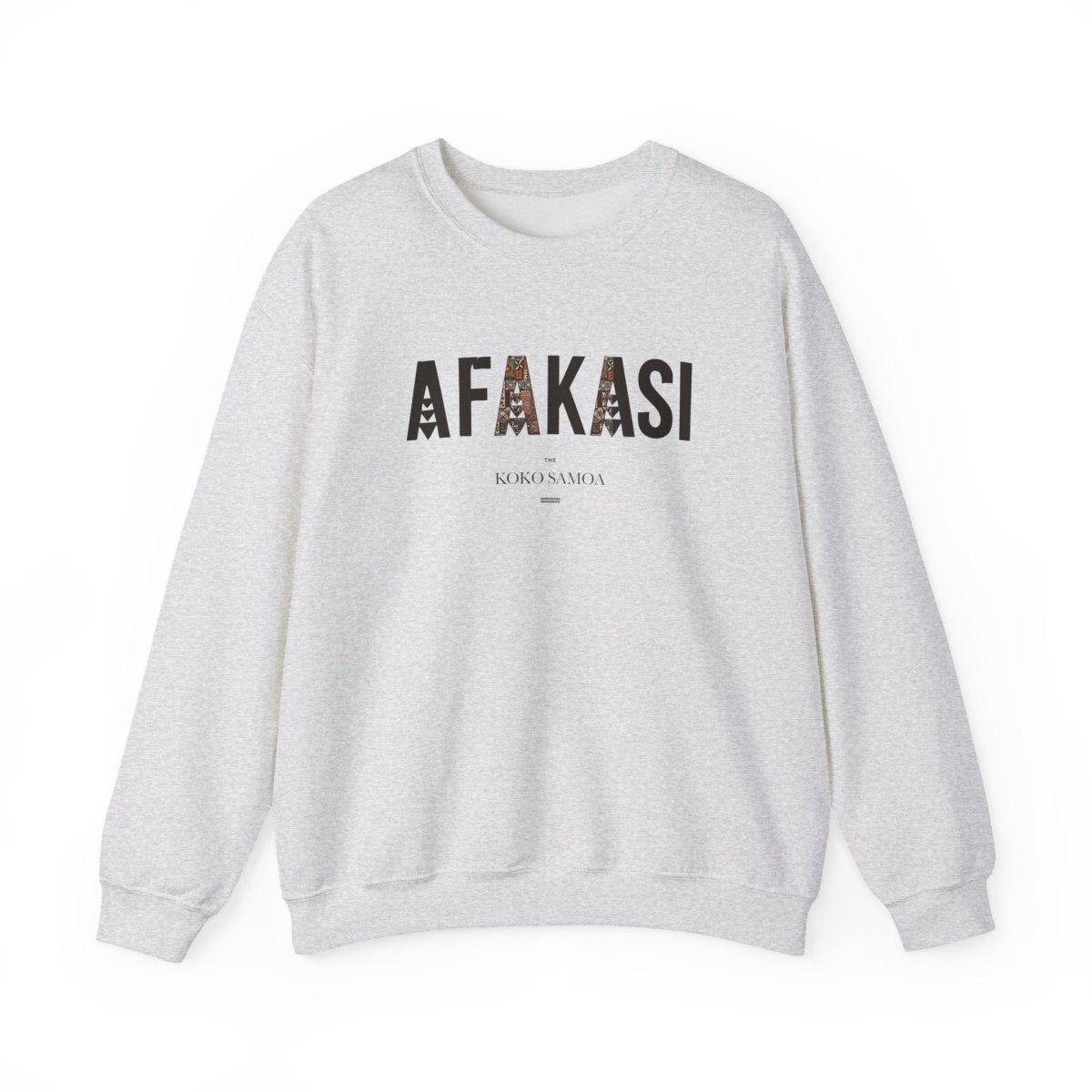 Unisex Heavy Sweatshirt - Afakasi - Personalised - USA - The Koko Samoa