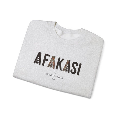 Unisex Heavy Sweatshirt - Afakasi - Personalised - USA - The Koko Samoa
