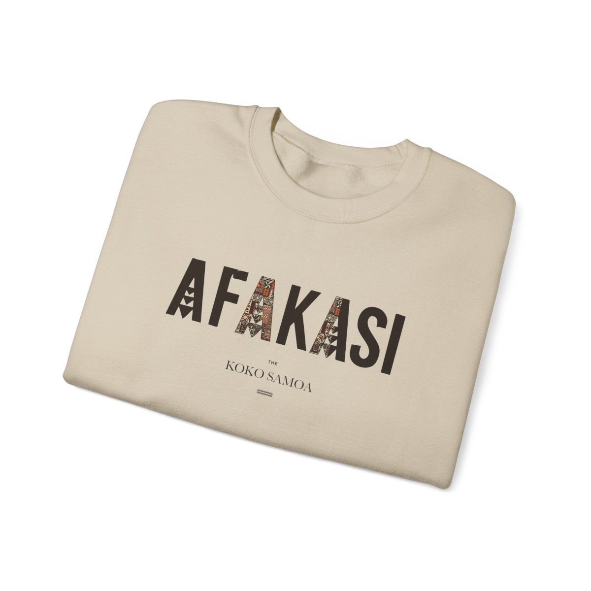 Unisex Heavy Sweatshirt - Afakasi - Personalised - USA - The Koko Samoa