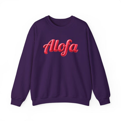 Unisex Heavy Sweatshirt - Alofa - USA - The Koko Samoa