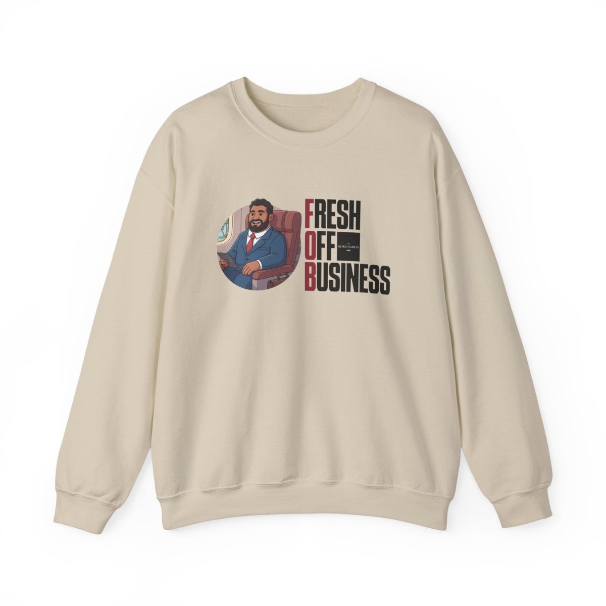 Fresh Off Business sweatshirt, The Koko Samoa
