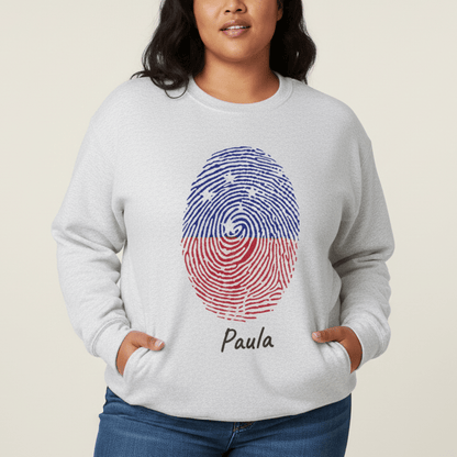 Unisex Heavy Sweatshirt - My Identity - Personalized - USA - The Koko Samoa