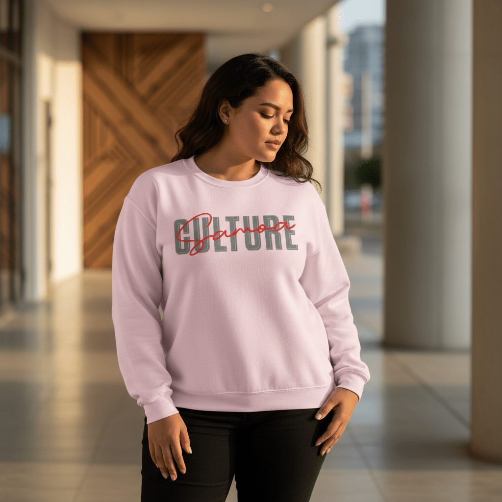 Unisex Heavy Sweatshirt - Samoan Culture - Personalized - USA - The Koko Samoa