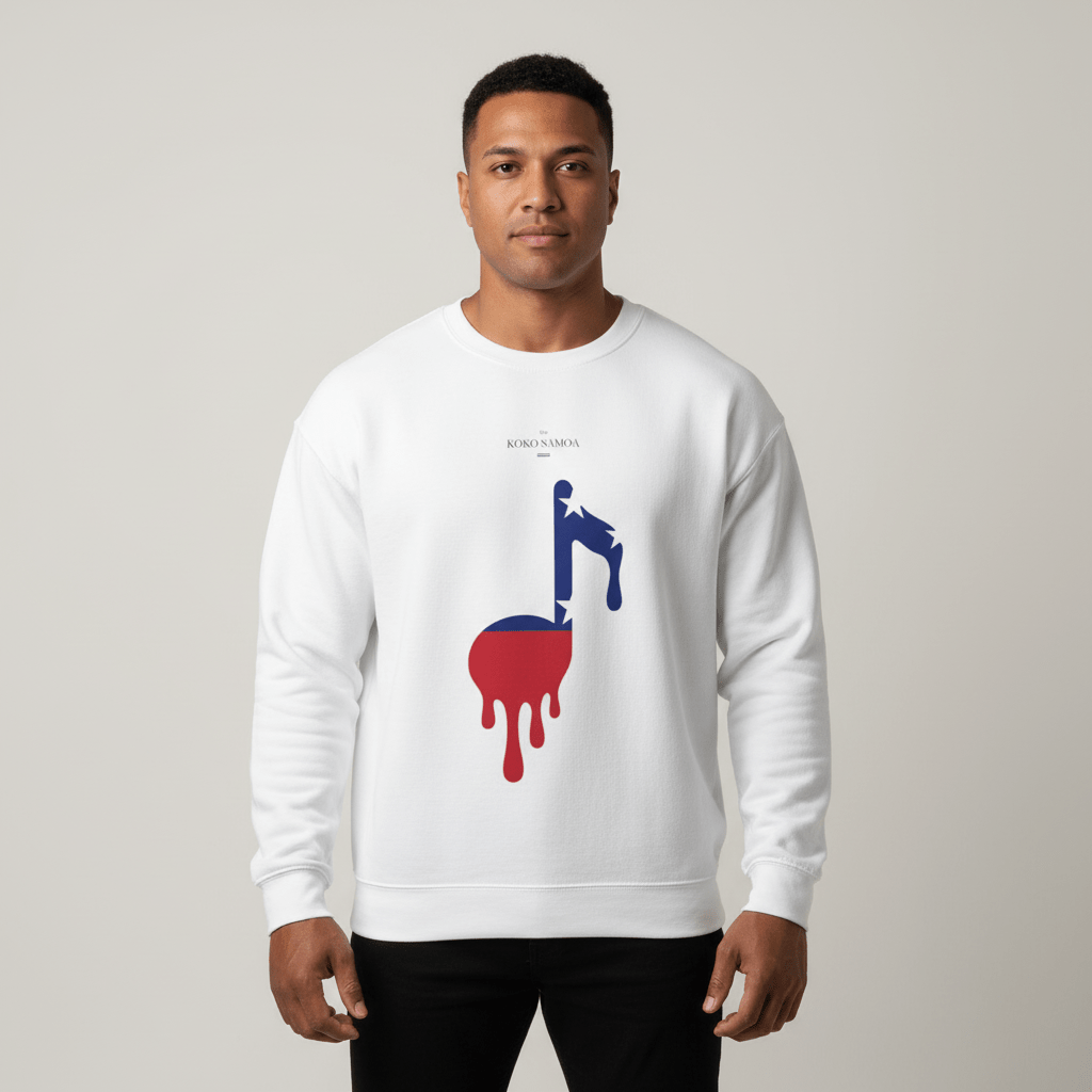 Unisex Heavy Sweatshirt - Samoan Note - Personalized - USA - The Koko Samoa