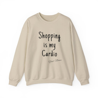 Unisex Heavy Sweatshirt - Shipping is My Cardio - Personalised - USA - The Koko Samoa